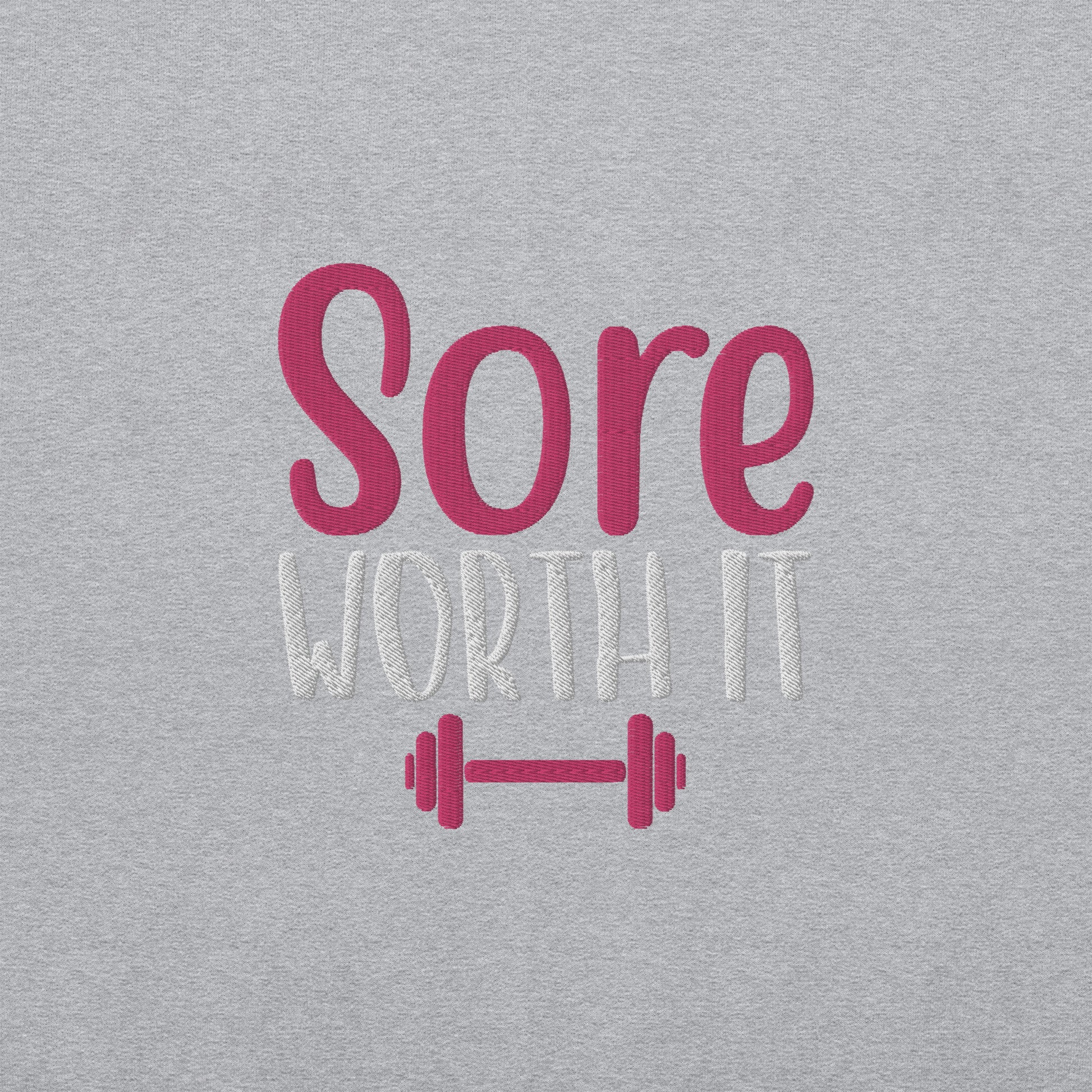 Sore Without it Embroidered Sweatshirt - COFFEEBRE