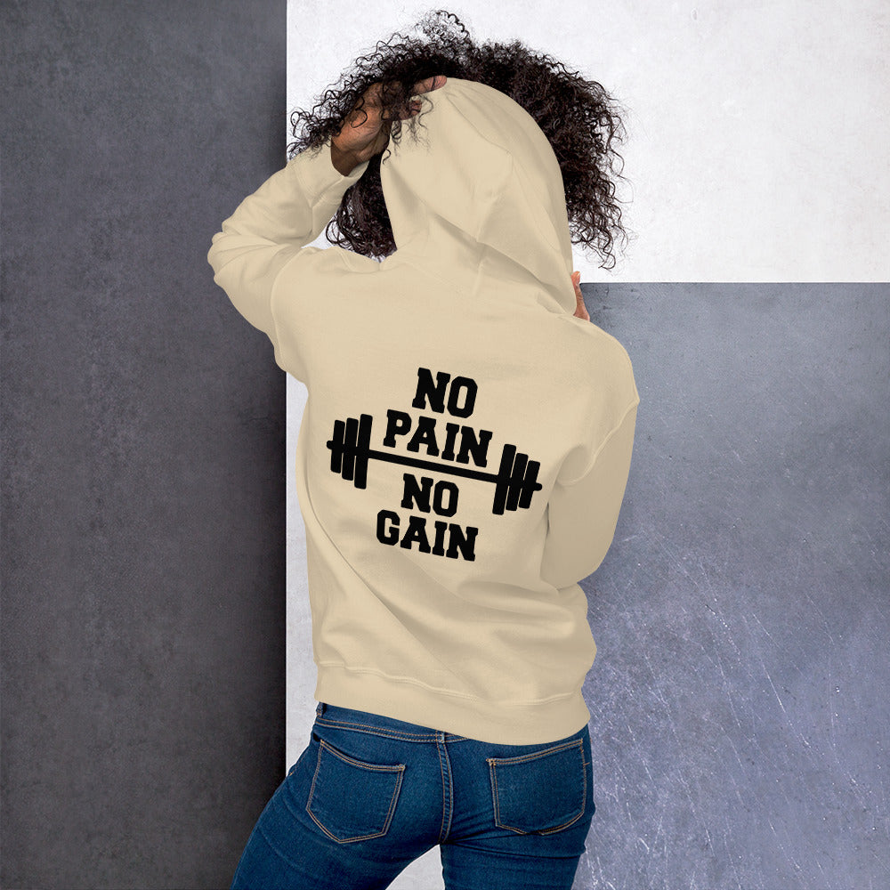 No Pain No Gain Hoodie - COFFEEBRE