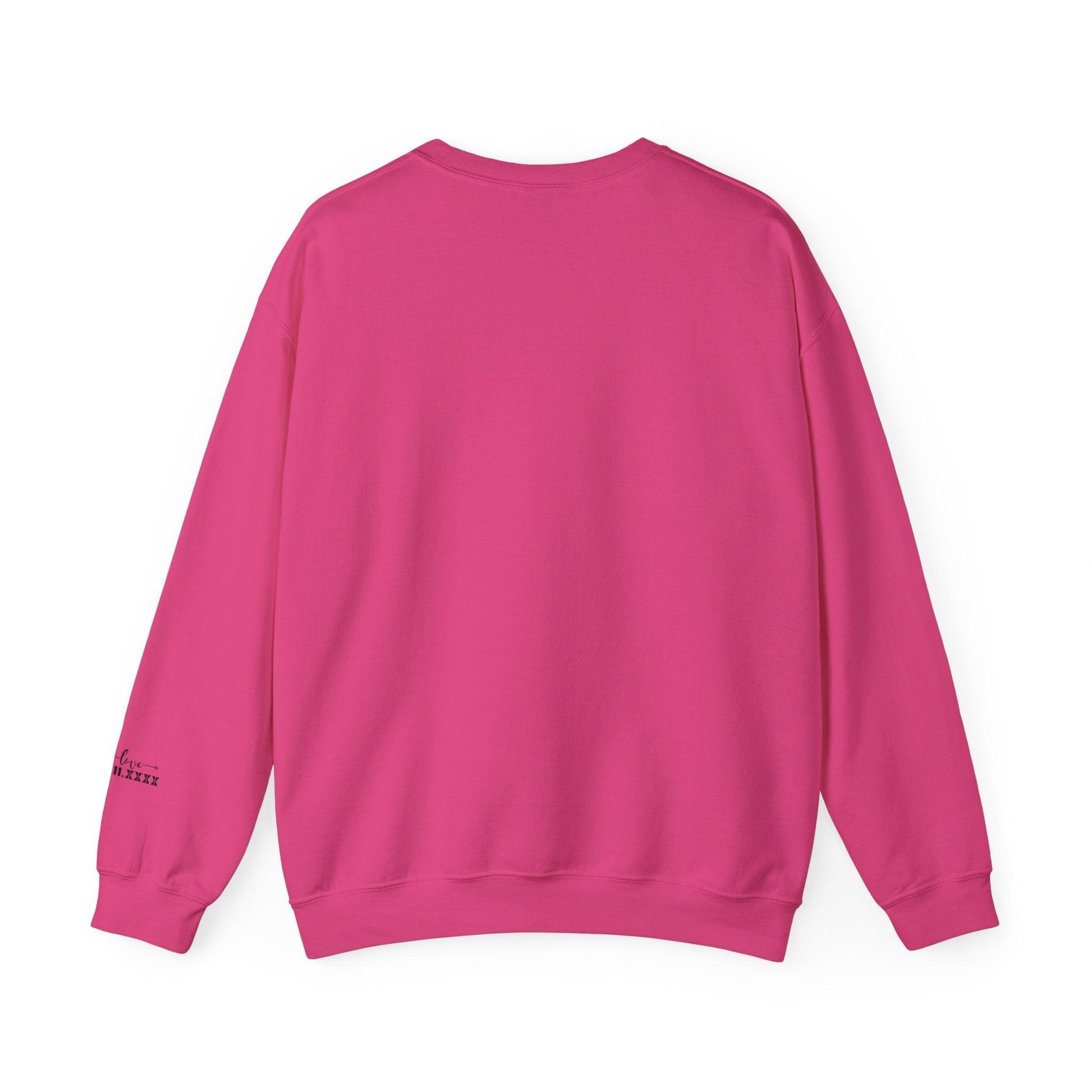 Valentine's Coffee Bean Heart Unisex Crewneck Sweatshirt - COFFEEBRE