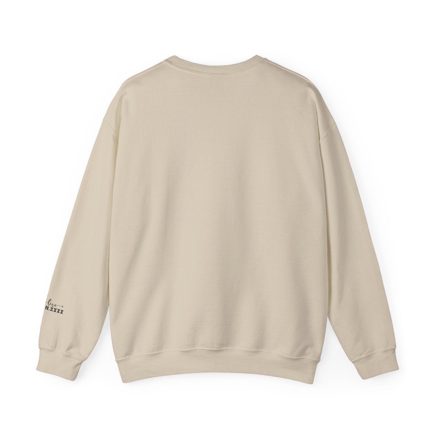 Valentine's Coffee Bean Heart Unisex Crewneck Sweatshirt - COFFEEBRE