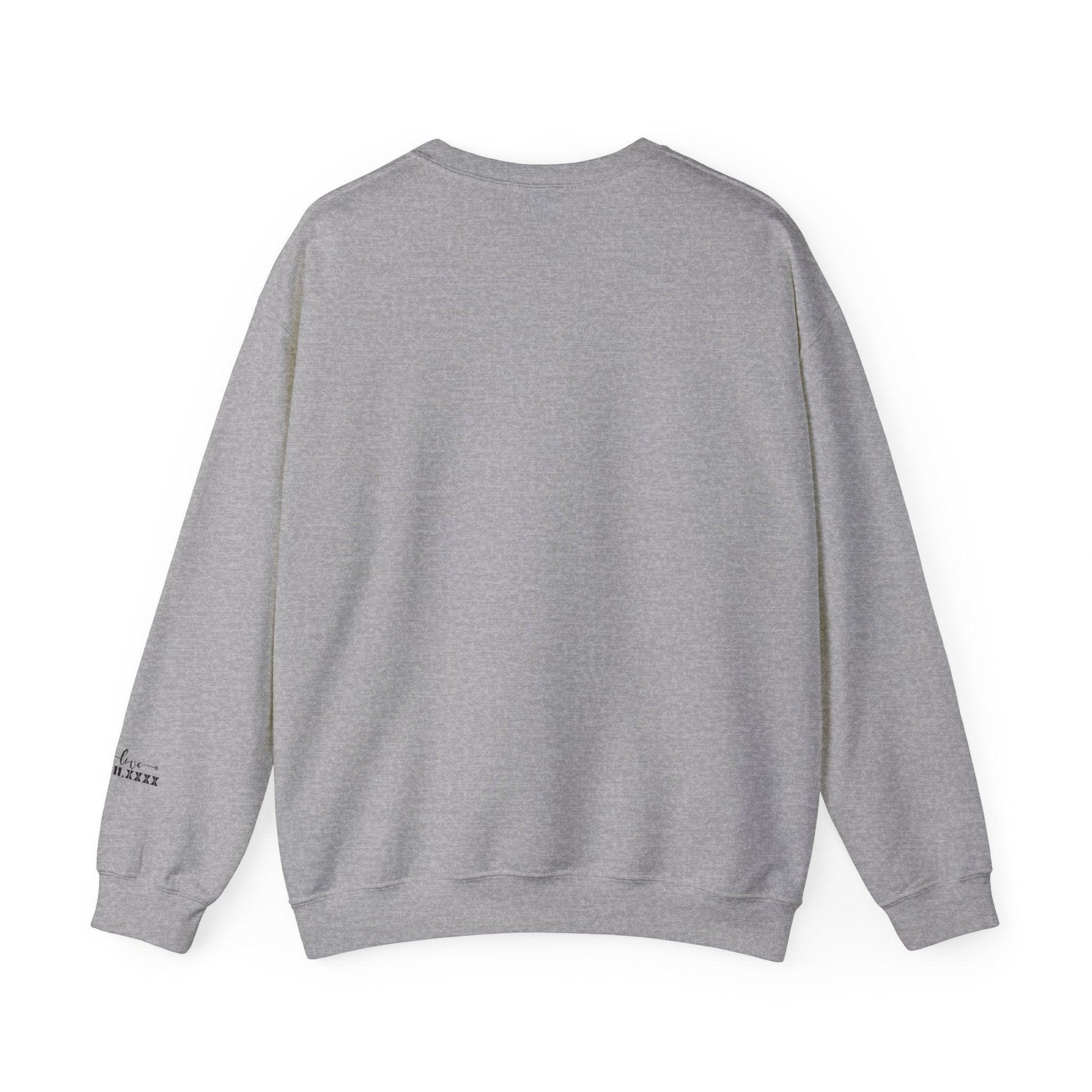 Valentine's Coffee Bean Heart Unisex Crewneck Sweatshirt - COFFEEBRE