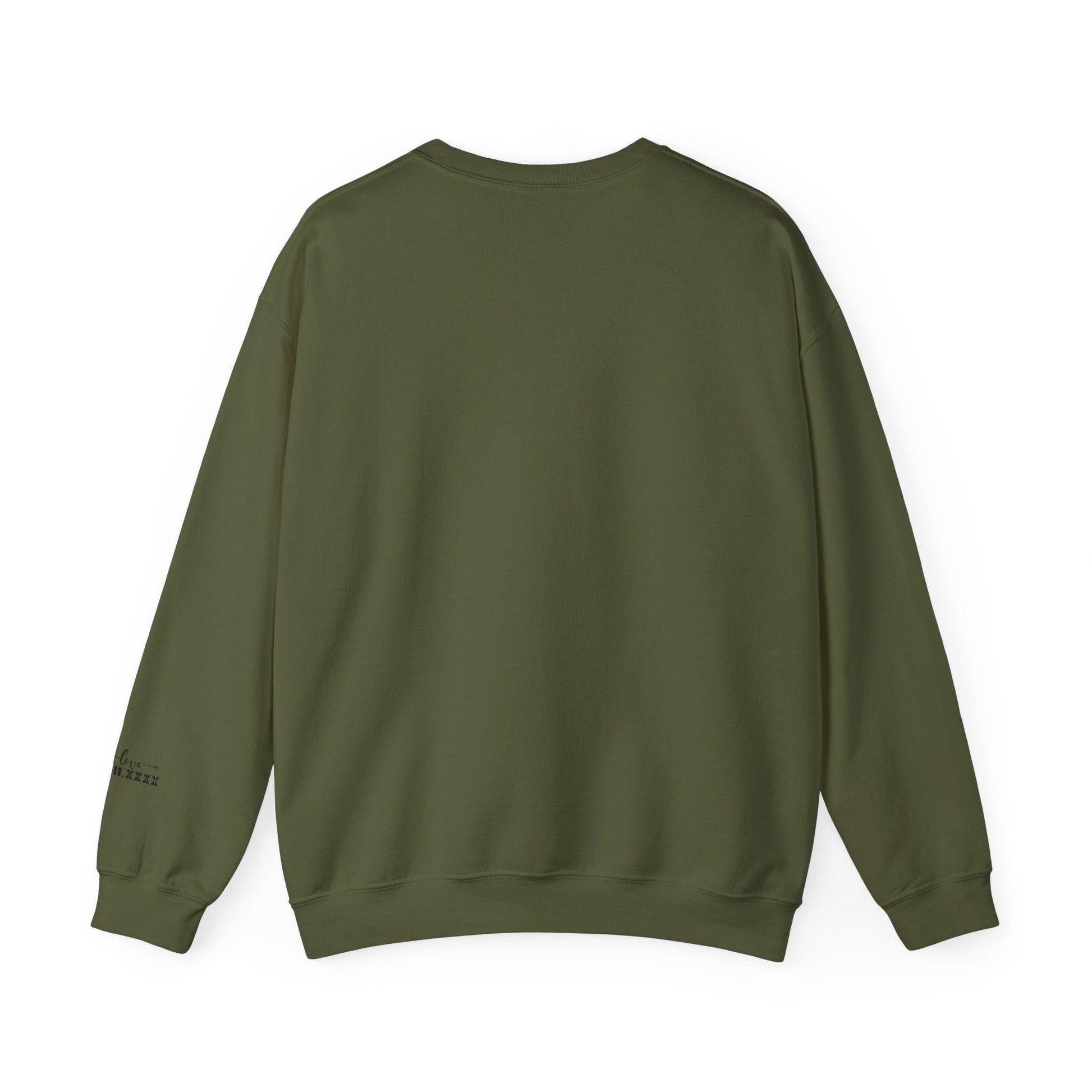 Valentine's Coffee Bean Heart Unisex Crewneck Sweatshirt - COFFEEBRE