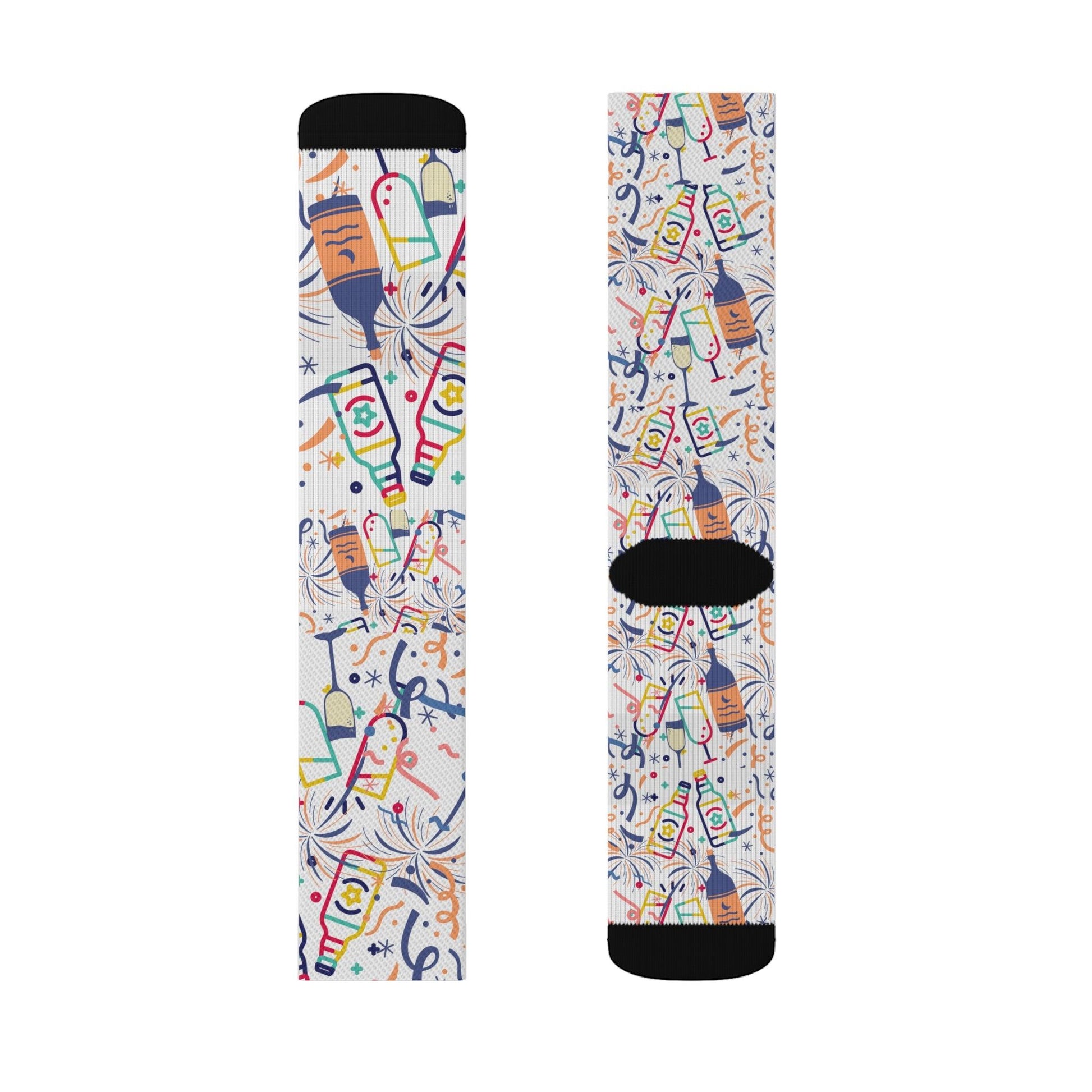 Wine and Cocktail Party Socks