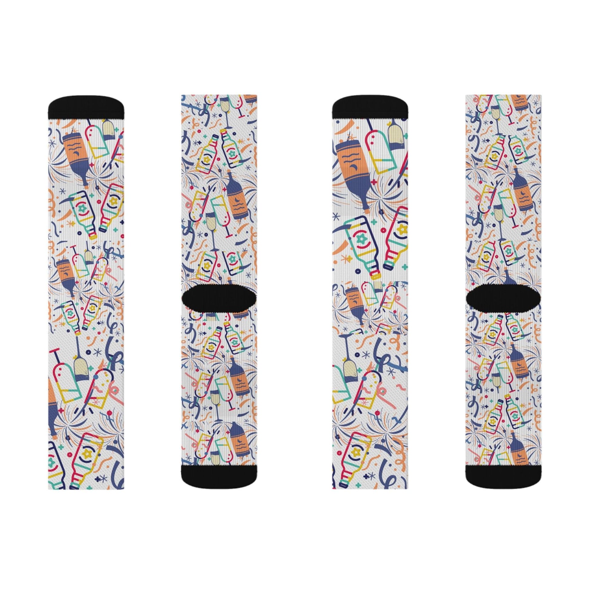 Wine and Cocktail Party Socks